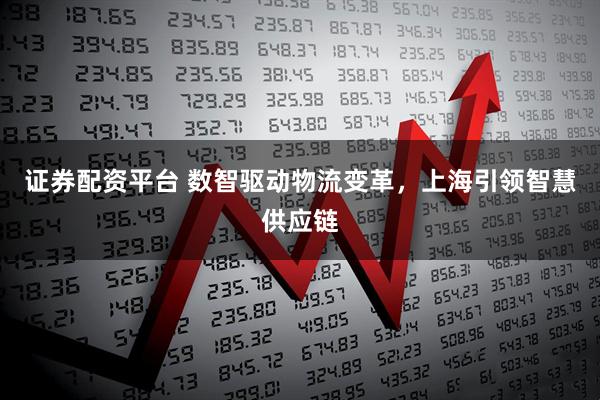 证券配资平台 数智驱动物流变革，上海引领智慧供应链